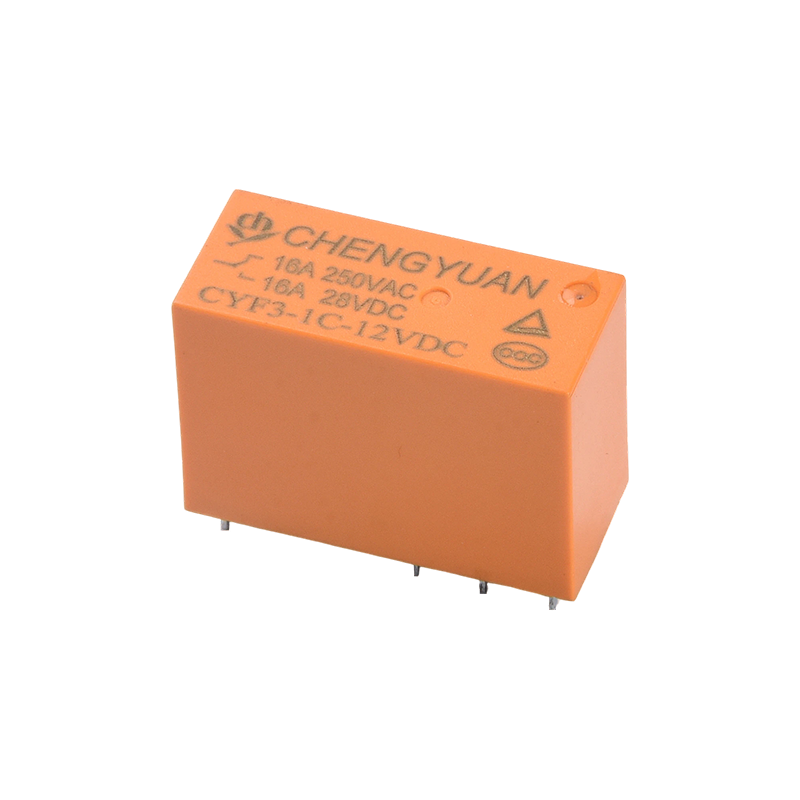 Releu CYF3, Releu SPDT, JQX-14F, Releu 16A 250VAC, Releu PCB 8PIN 0.54W. Releu de putere 14F