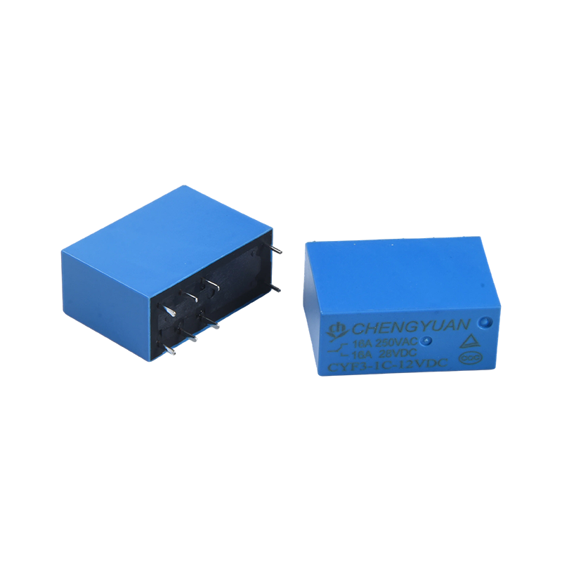 Releu CYF3, Releu SPDT, JQX-14F, Releu 16A 250VAC, Releu PCB 8PIN 0.54W. Releu de putere 14F