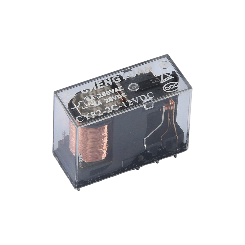 Releu CYF2, Releu DPDT, JQX-14F, Releu 5A 250VAC, Releu 8A, Releu PCB 8PIN 0.54W. Releu de putere 14F