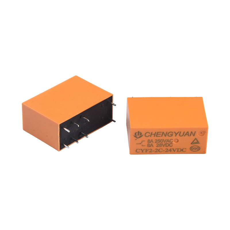 Releu CYF2, Releu DPDT, JQX-14F, Releu 5A 250VAC, Releu 8A, Releu PCB 8PIN 0.54W. Releu de putere 14F