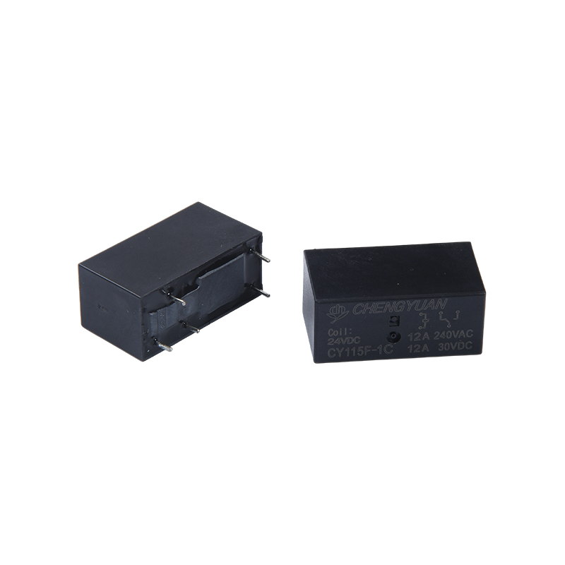 Releu CY115F1, Releu PCB SPSP, JQX-115F, Releu 12A 0,4W 5PIN. Releu de putere 115F.