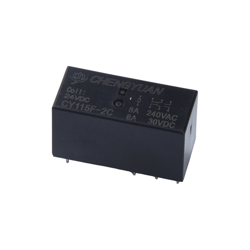 Releu CY115F2, Releu PCB DPDT, JQX-115F, Releu 8A 0,4W 8PIN, Releu PCB 2C. Releu de putere 115F