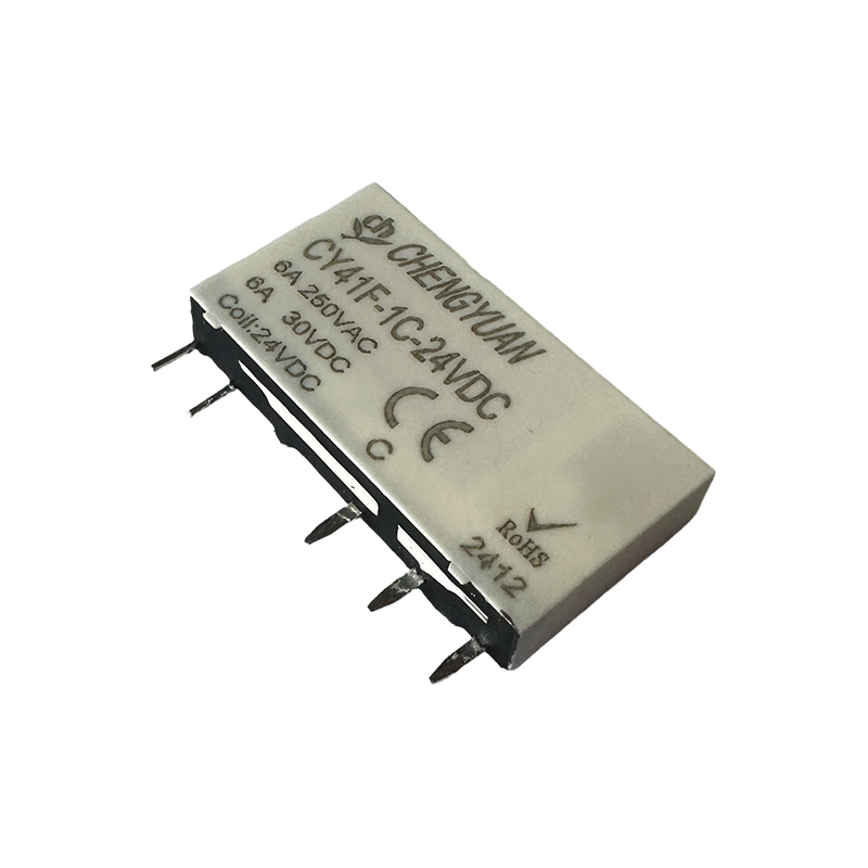 Releu CY41F, Releu de putere subțire, Releu 41F, Releu de semnal, Releu mic 5PIN PCB 6A.