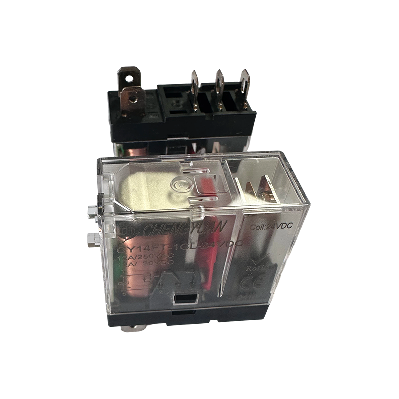 Releu CY14FT-1CL, releu SPSP, releu picior lat 14F, releu de putere 12A 5PIN.