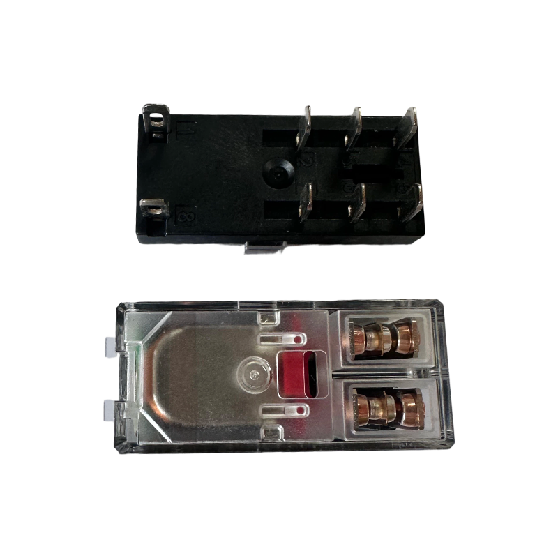 Releu CY14FT-2CL, releu DPDT, releu picior lat 14F, releu de putere 8A 5PIN.