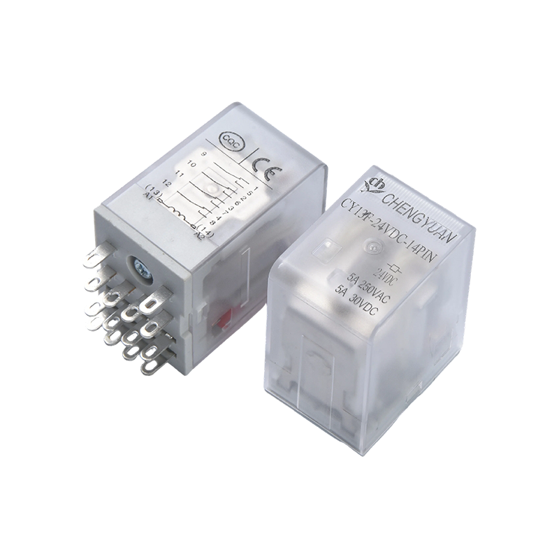 Releu CY13F, releu de putere 4PDT, JQX-13F, releu de putere industrial, 4PDT/4Z, MY4 LY4.14PIN