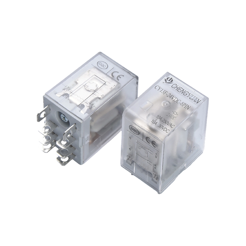 Releu CY13F, releu de putere DPDT, JQX-13F, releu de putere industrial, DPDT/2Z, MY2 LY2.8PIN 