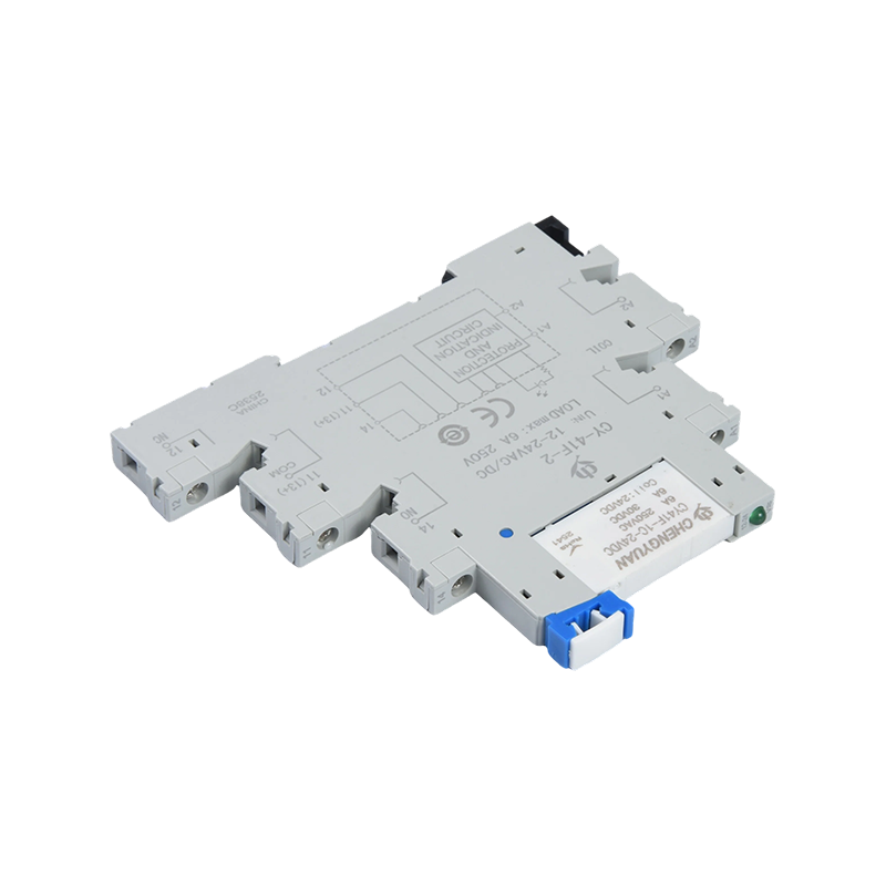 Modul releu M41F, Modul releu șină 41F, Circuit de protecție a modulului releu subțire 41F 6A.